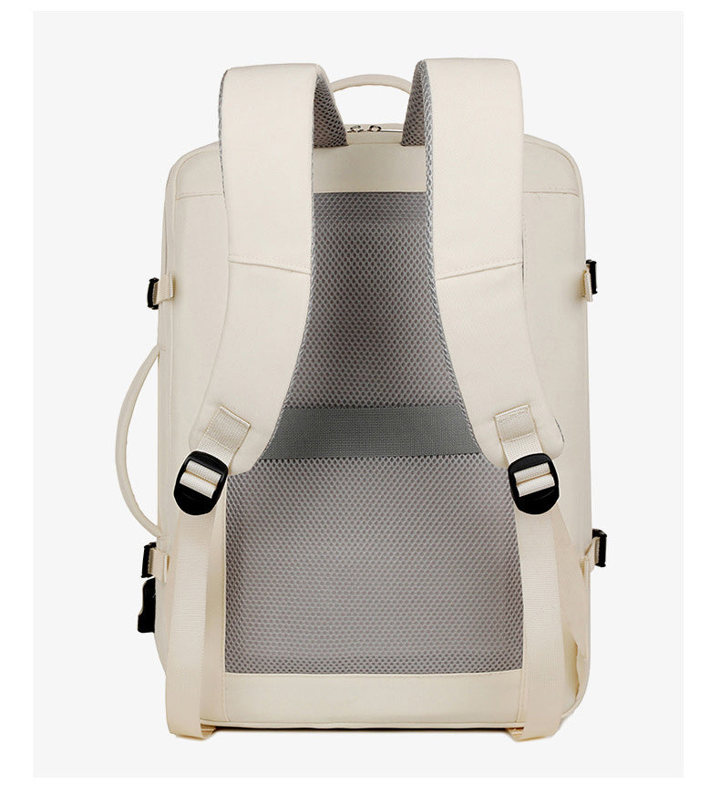 Large travel laptop backpack with many pockets