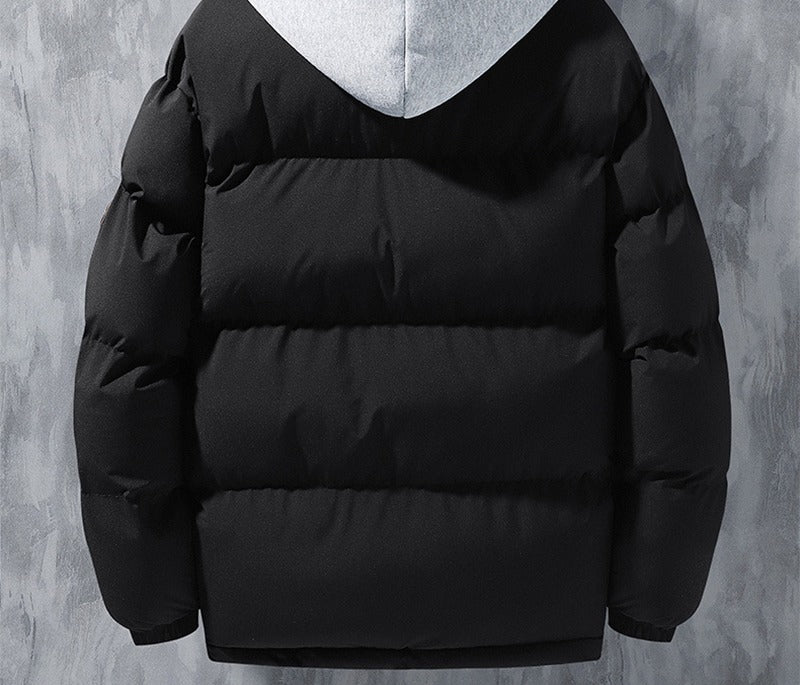 Men's hooded puffer jacket