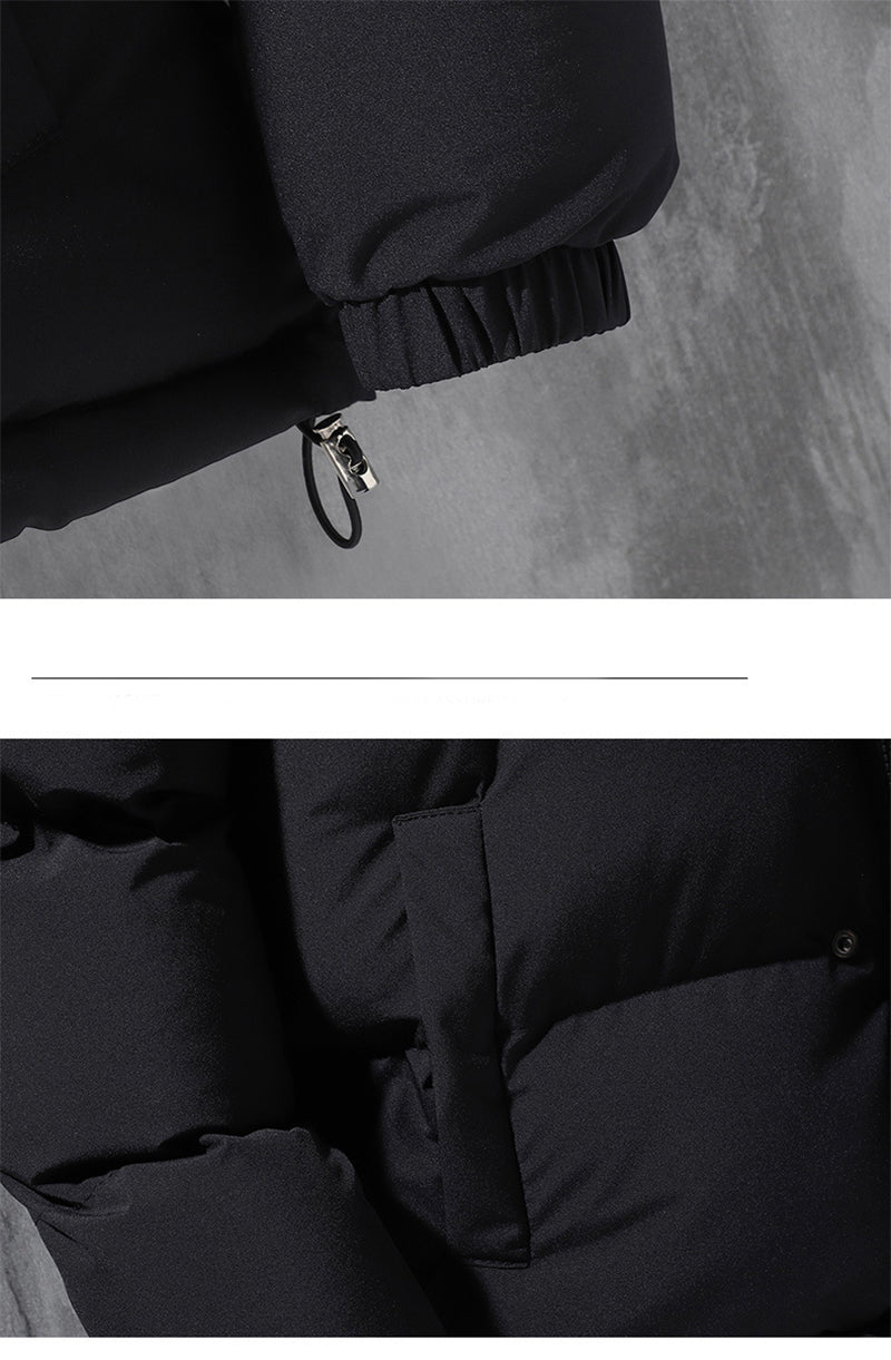 Men's hooded puffer jacket
