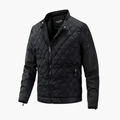 Men’s Quilted Padded Jacket with Zip Closure