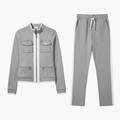 Women’s Lounge Set with Zip Jacket and Straight-Leg Pants