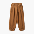 Men’s Corduroy Pants with Wide Leg Fit and Adjustable Drawstring Waist Revised