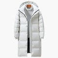 Men’s Long Parka with Hood and Zip