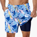 Men’s Board Shorts with Mesh Lining and Pockets