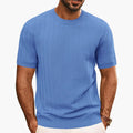 Men’s Crew Neck T-Shirt with Textured Surface