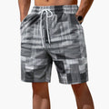 Men’s Graphic Swim Shorts with Drawstring Waist