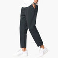 Men's Pants with Elastic Waistband and Drawstring Closure