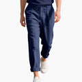 Men’s Pants with Elastic Waistband and Drawstring