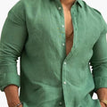 Men’s Regular Fit Long Sleeve Button-Down Shirt