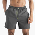 Men’s Shorts with Elastic Waistband and Stretch Material