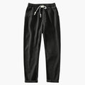 Men's Summer Pants with Elastic Waist and Loose Fit