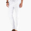 Men’s Summer Pants with Elastic Waistband and Loose Fit