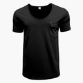 Men’s T-Shirt with Chest Pocket and Short Sleeves