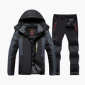 Men's Winter Set with Zip and Elastic Waistband
