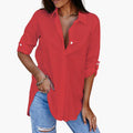 Women’s Button-Up Shirt with Collar