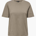 Women’s Classic Crew Neck Short Sleeve T-Shirt – Plain Everyday Top
