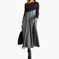 Women's Dress with A-Line Fit and Pleated Skirt