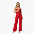 Women’s Halter Neck Wide Leg Jumpsuit