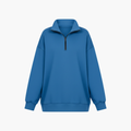 Women’s Knitted Sweater with Half Zip
