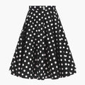Women's Midi Skirt with Button Closure and Flared Hem
