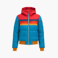 Women’s Quilted Jacket with Hood and Zipper