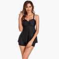 Women’s Ruffle Tankini Swimsuit with Adjustable Straps