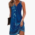Women’s Short Sleeve Dress with Defined Waist