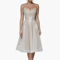 Women’s Sleeveless Midi Dress with Open Back