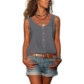 Women’s Sleeveless Round Neck Tank Top