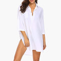 Women’s Tunic with Collar and Side Slits