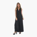 Women’s Two-Piece Dress Set with Matching Long Sleeve Vest