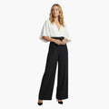 Women’s V-Neck Wide Leg Jumpsuit