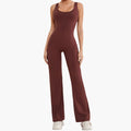 Women’s Wide Leg Jumpsuit with Shoulder Straps